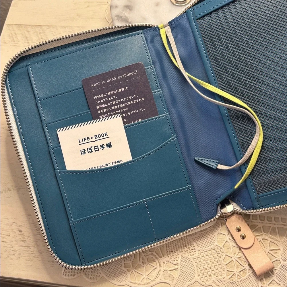 Hobonichi A6 Techo Original Cover minä perhonen aalto - 2026 New in Box - Picture 5 of 14